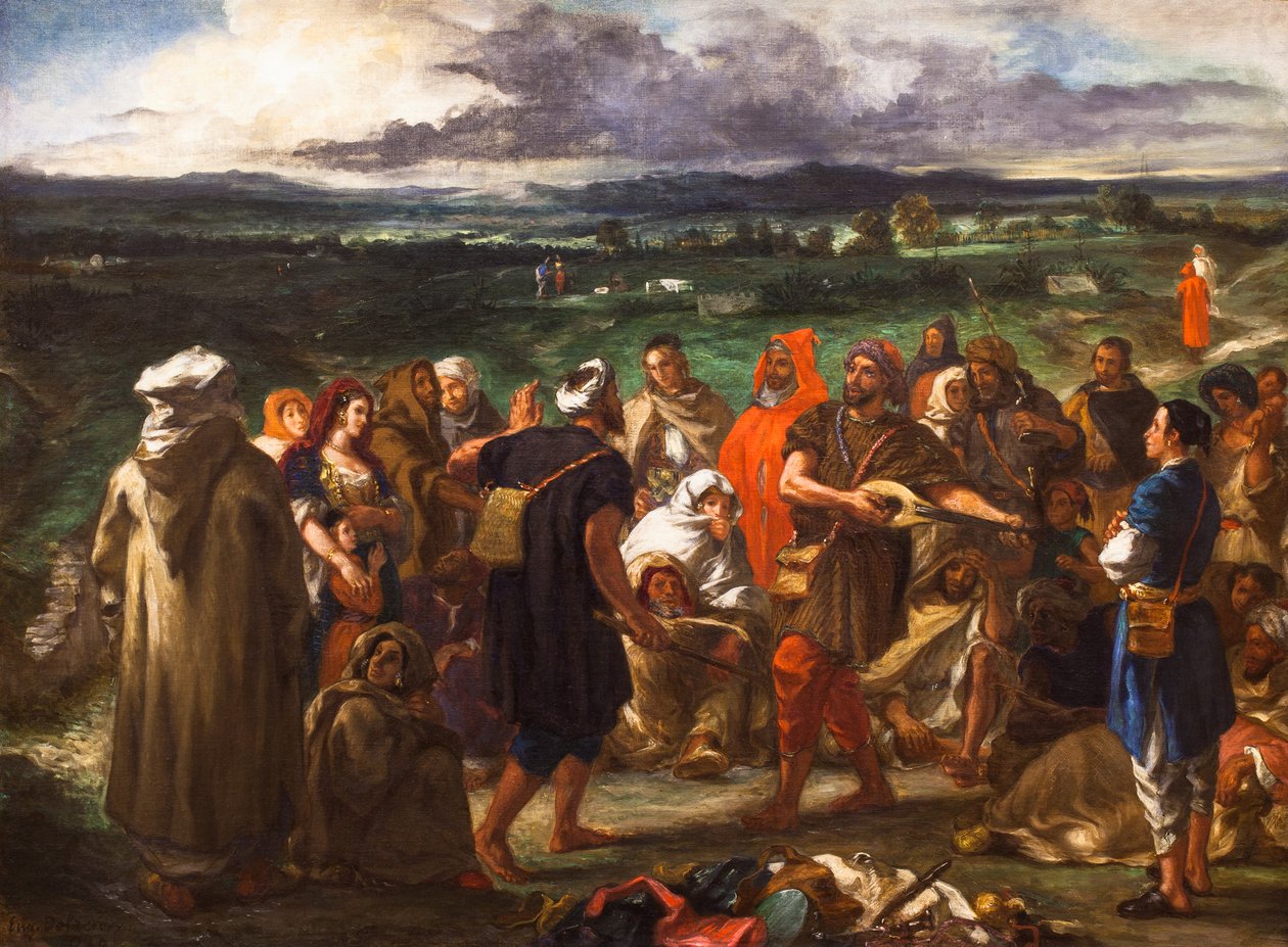  by Ferdinand Victor Eugene Delacroix
