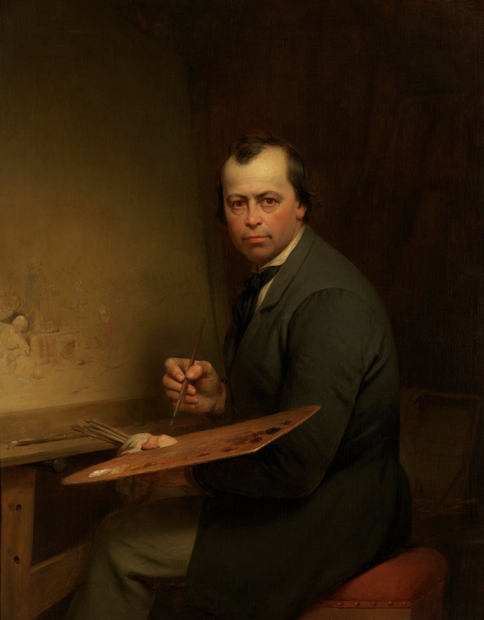 Otoportre by Ferdinand de Braekeleer