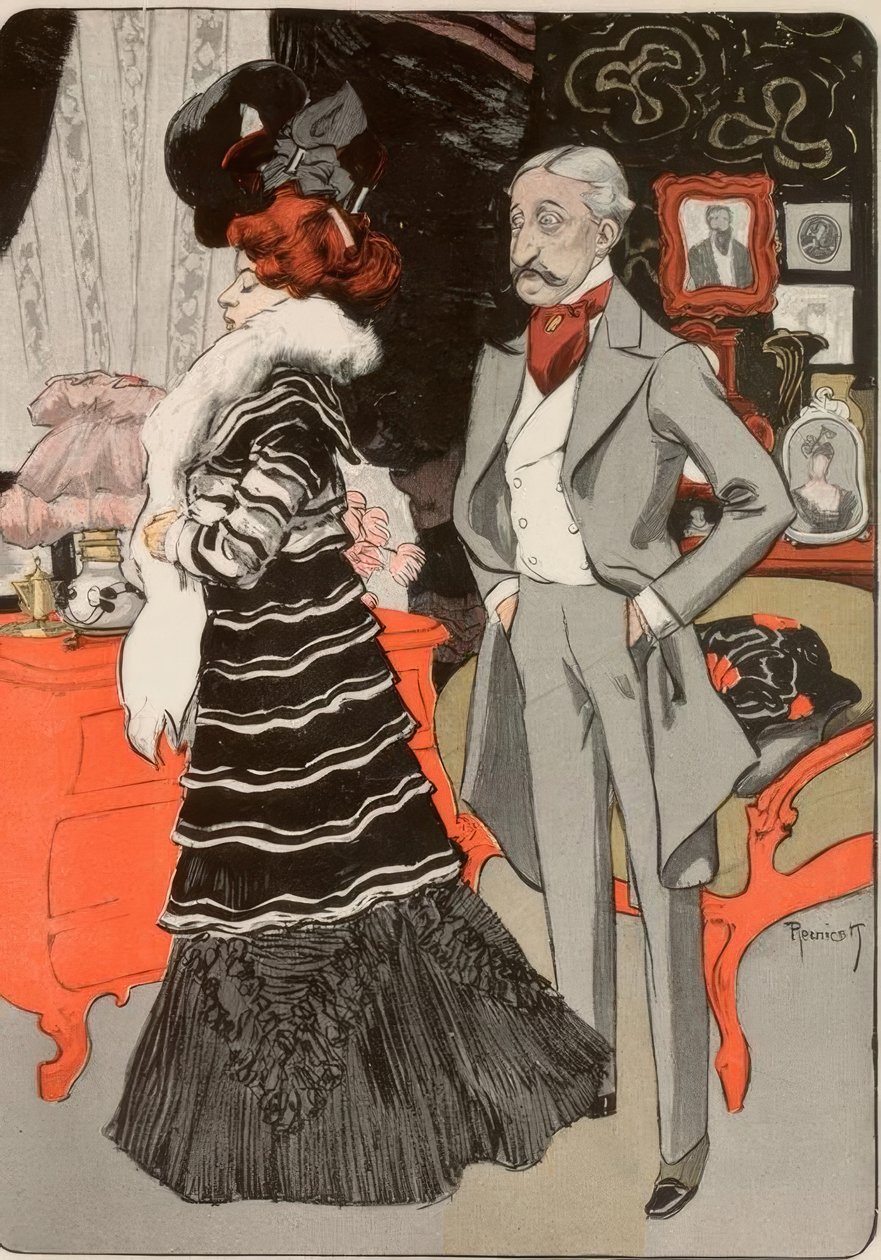 modern evlilikler by Ferdinand von Reznicek