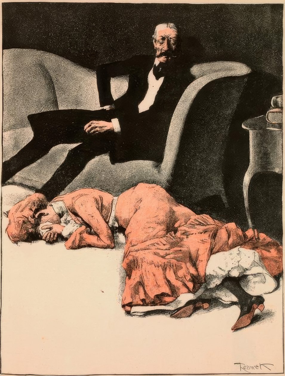 Reznicek / Morituri / gelen: Galante Welt / 1904 by Ferdinand von Reznicek