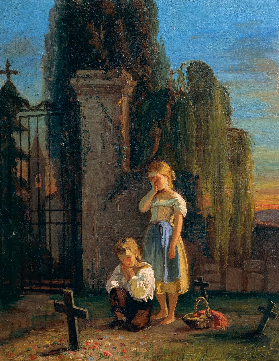 Yetimler, Ferdinando Buonamici (1820-1892) by Ferdinando Buonamici