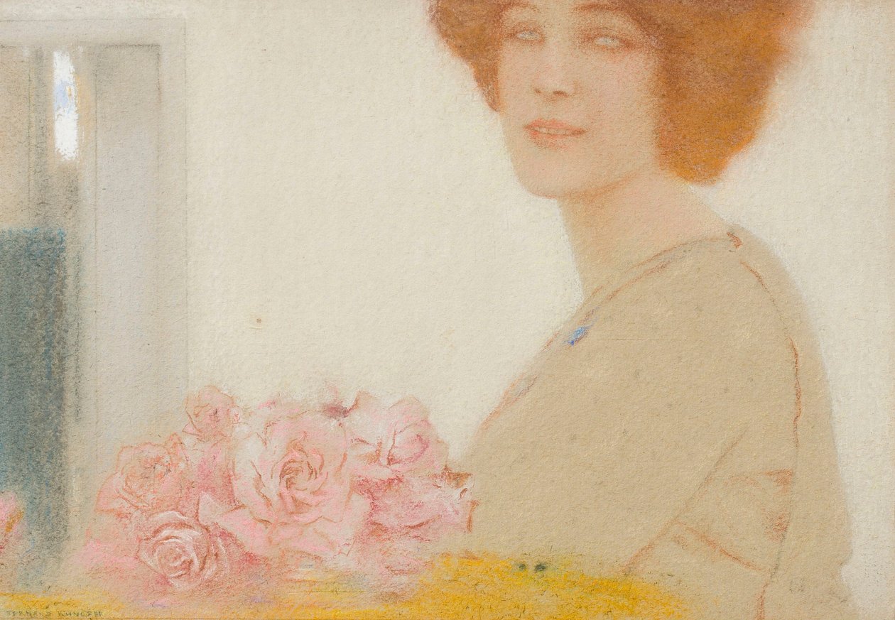 Güller. by Fernand Khnopff