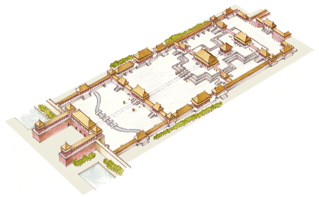 Yasak Şehir, Pekin. Detay by Fernando Aznar Cenamor