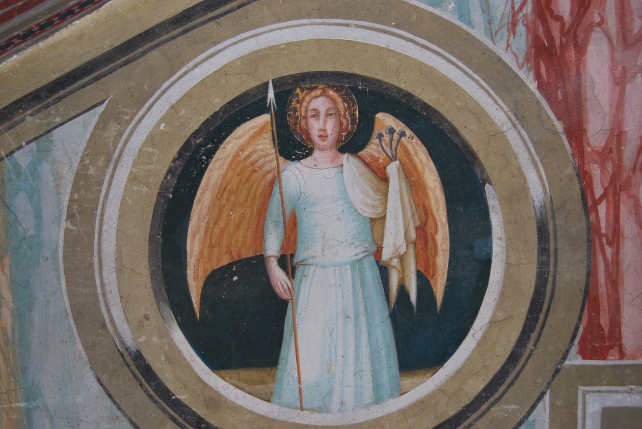 Sant Miquel hücresinden freskler by Ferrer Bassa