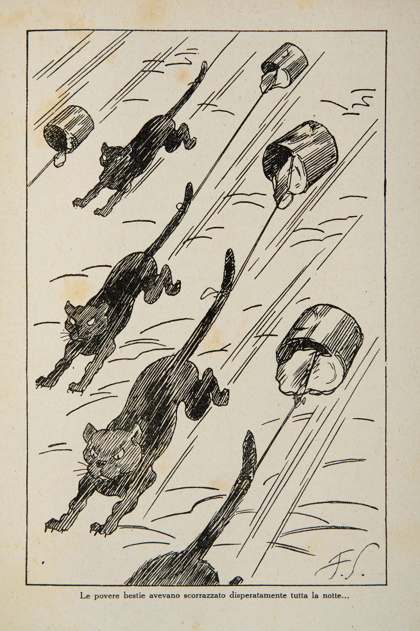 Bir çocuk kitabından illüstrasyon, c.1920-30 by Filiberto Scarpelli