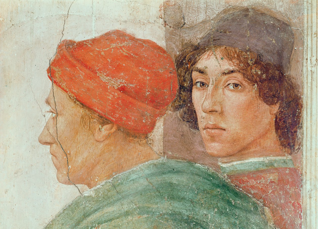 Simon Mago ile Anlaşmazlığın Detayı, c.1484-85 (237996 detayı) by Filippino Lippi