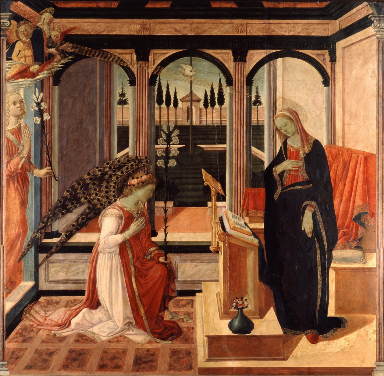 Müjde (resim) by Filippino Lippi