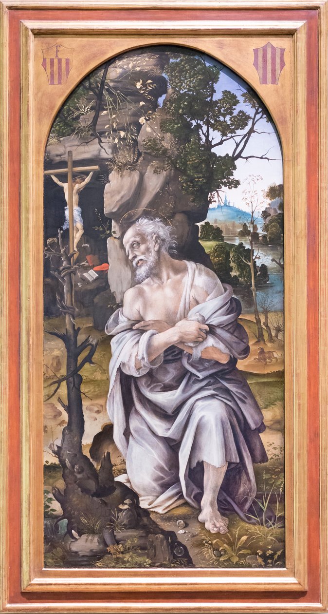 Tövbekar Aziz Jerome by Filippino Lippi