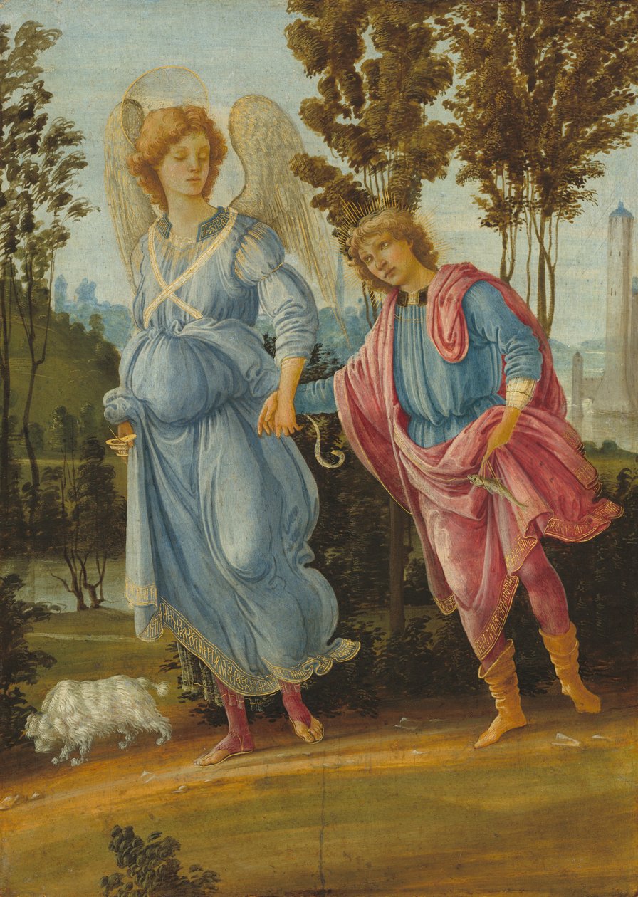 Tobias ve Melek by Filippino Lippi