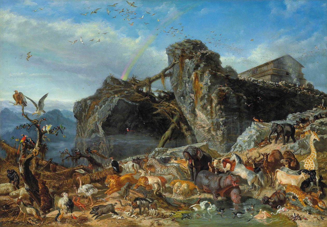 Tufandan sonra, yaklaşık 1865. by Filippo Palizzi