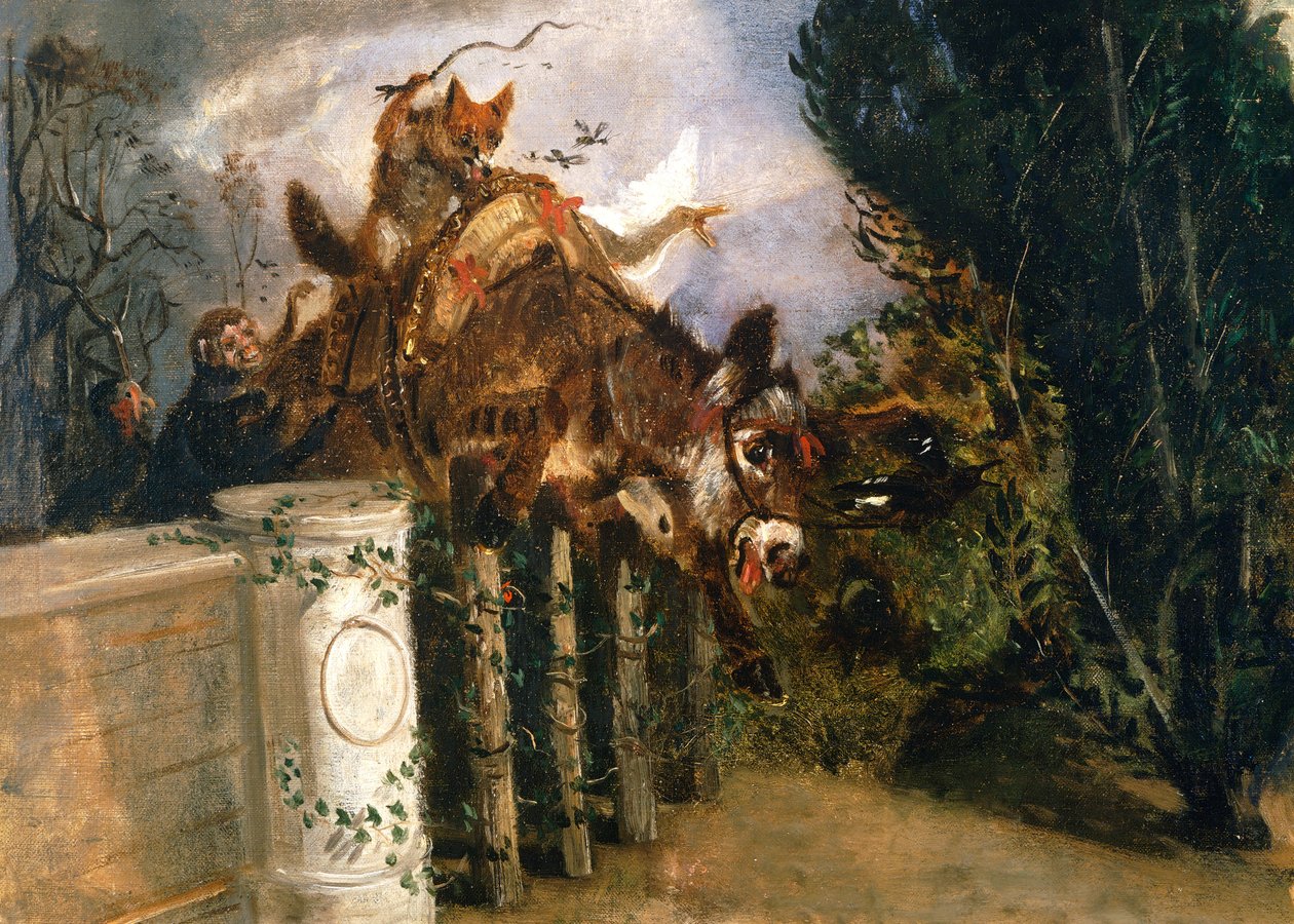 Alegori (tuval üzerine yağlı boya) by Filippo Palizzi