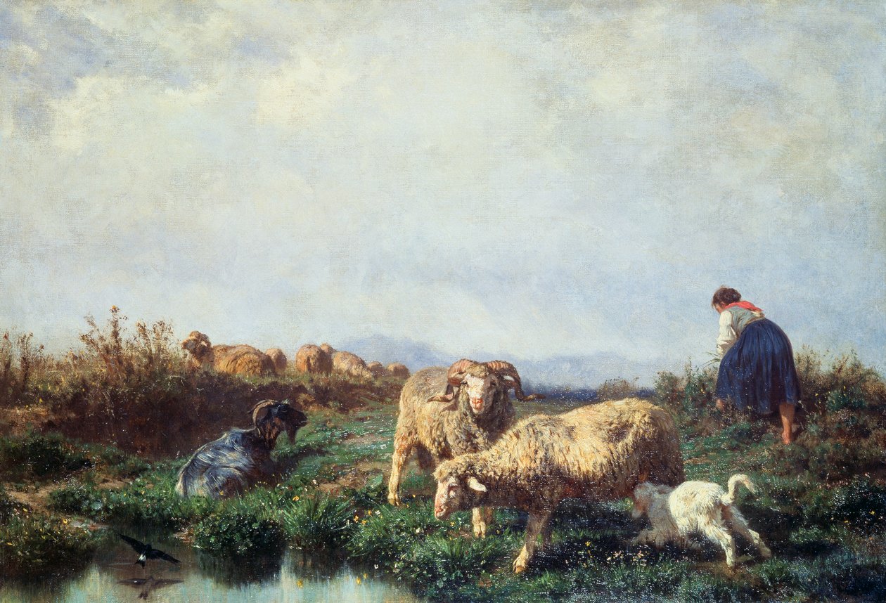 Sürüler by Filippo Palizzi