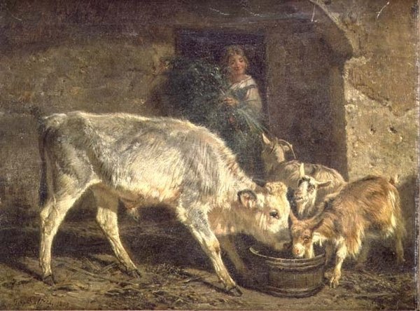 En İyi Arkadaşlar by Filippo Palizzi