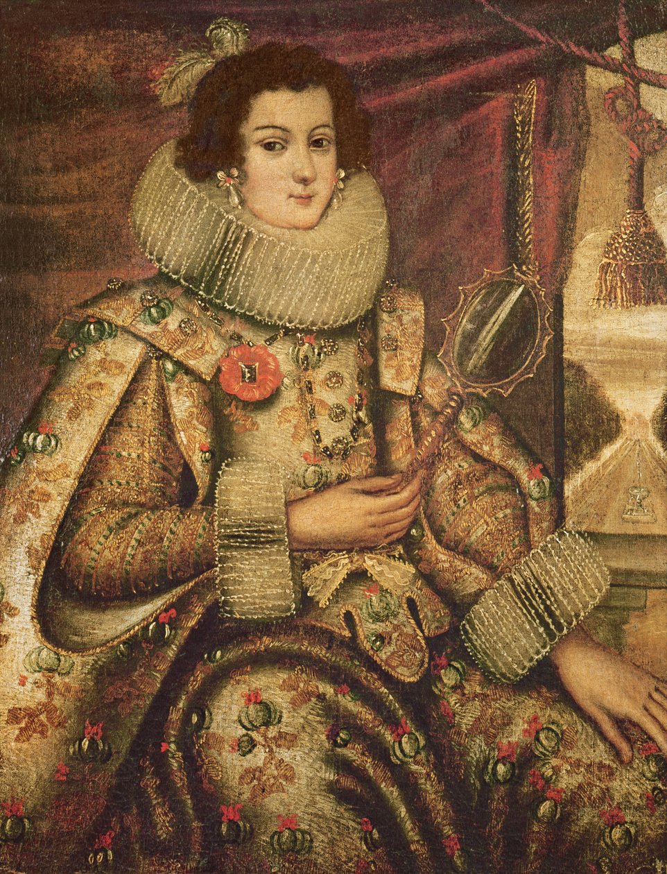 Avusturya Margaret (1522-86) Parma Düşesi by Flemish School