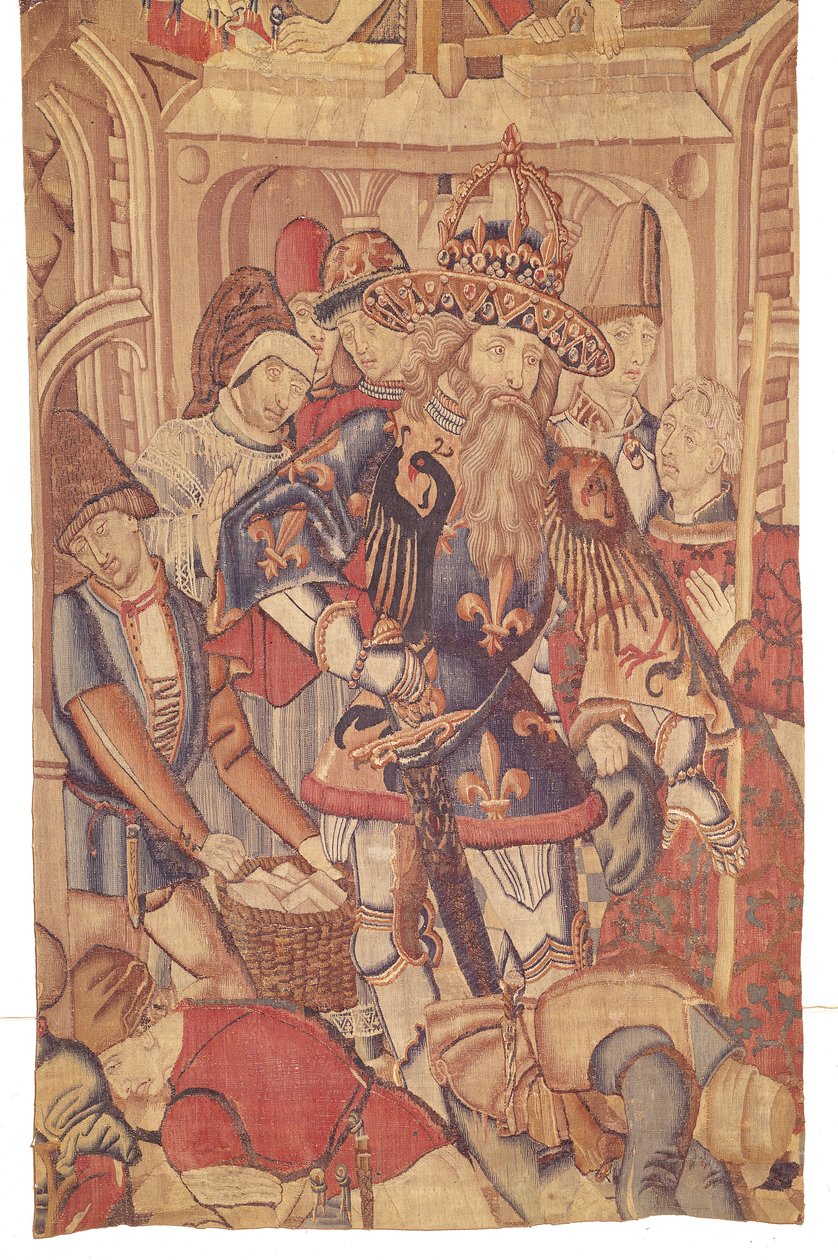 Charlemagne (742-814) Turnuva Atölyesi by Flemish School