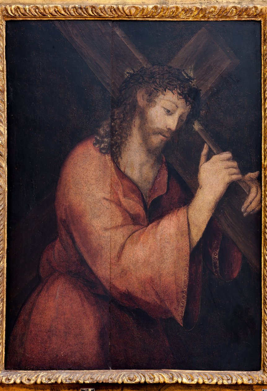 İsa ve Haç by Flemish School