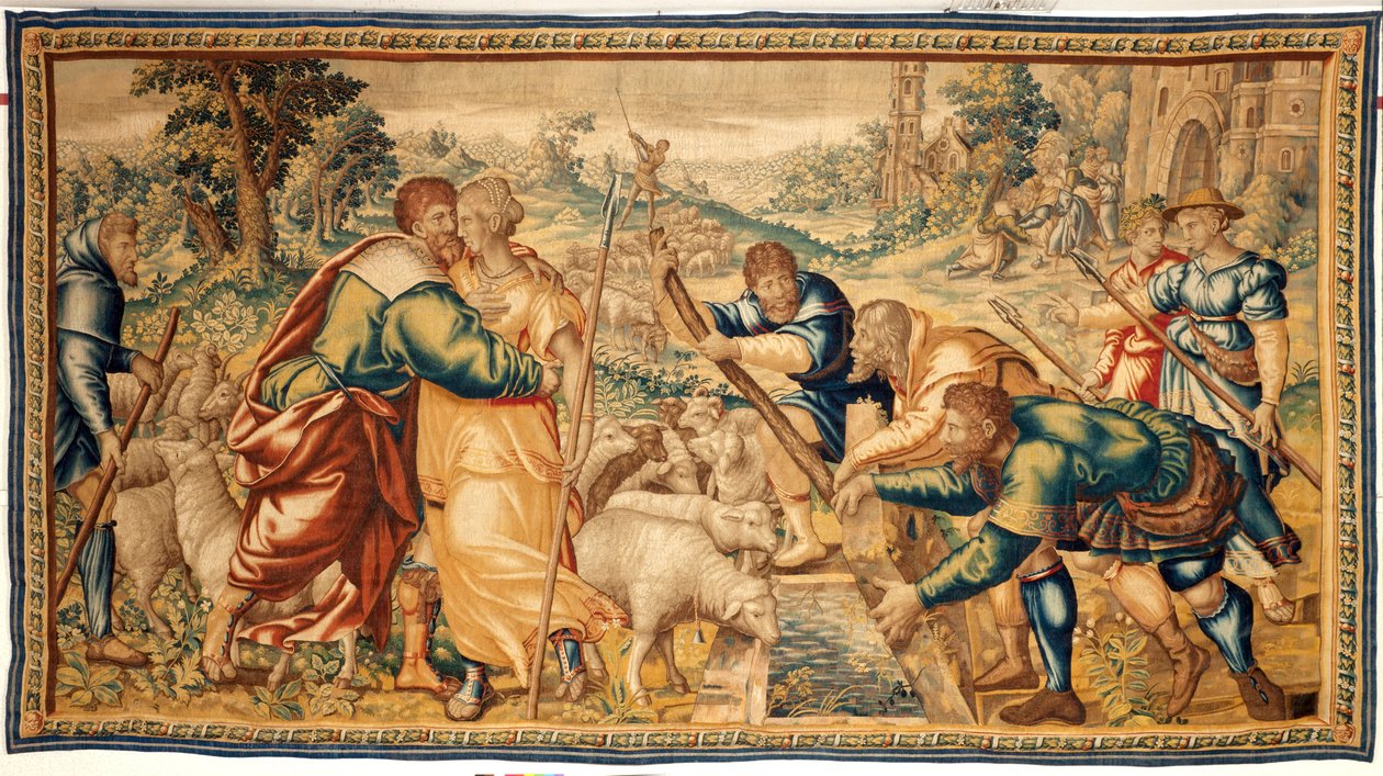 Flaman halısı. 17. yüzyıl. by Flemish School
