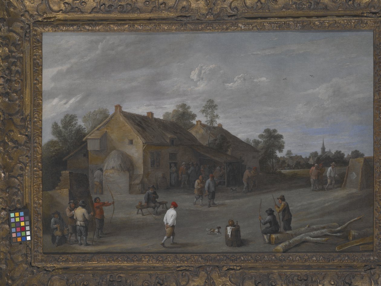 Okçular (tuval üzerine yağlıboya) by Flemish School