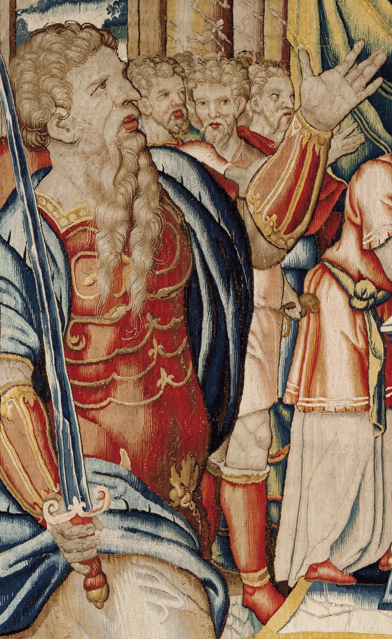 Hannibal'in Tarihi, c.1570 (goblen) by Flemish School
