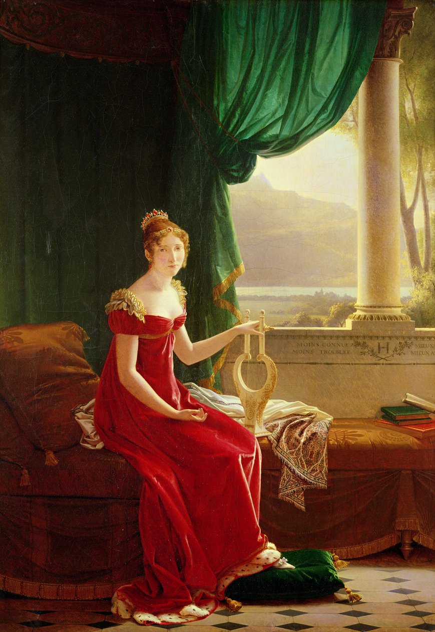Hortense de Beauharnais (1783-1837) by Fleury François Richard