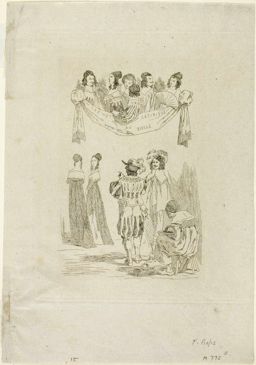 Hiciv Kabinesi by Félicien Rops