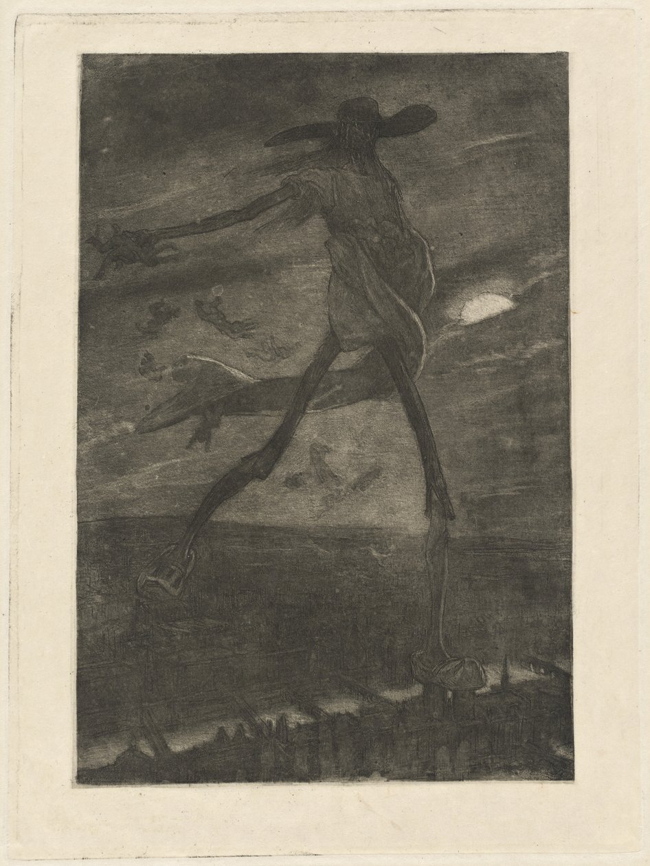 Şeytan Ekme Dara by Félicien Rops