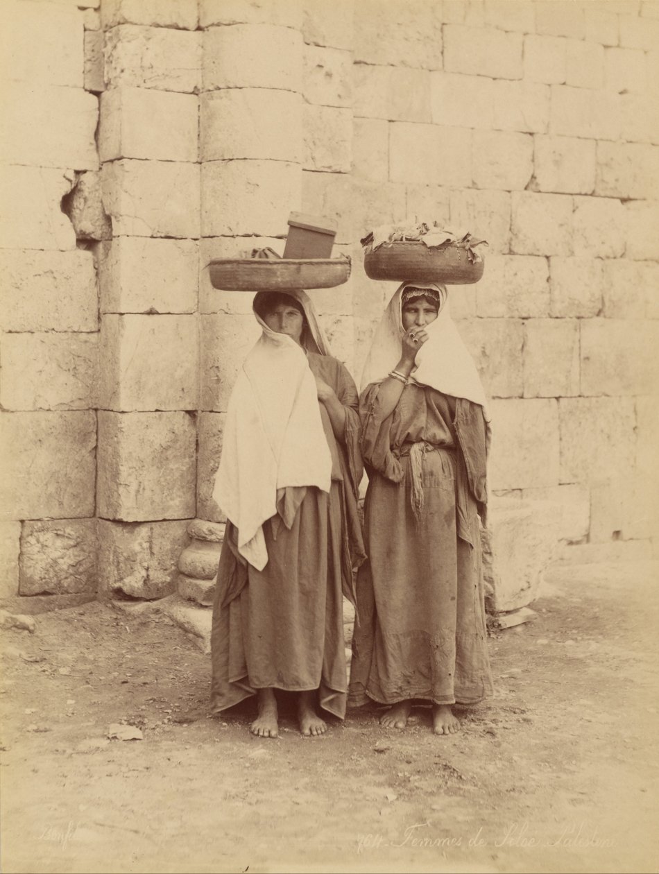Siloam, Filistin Kadınları by Félix Bonfils