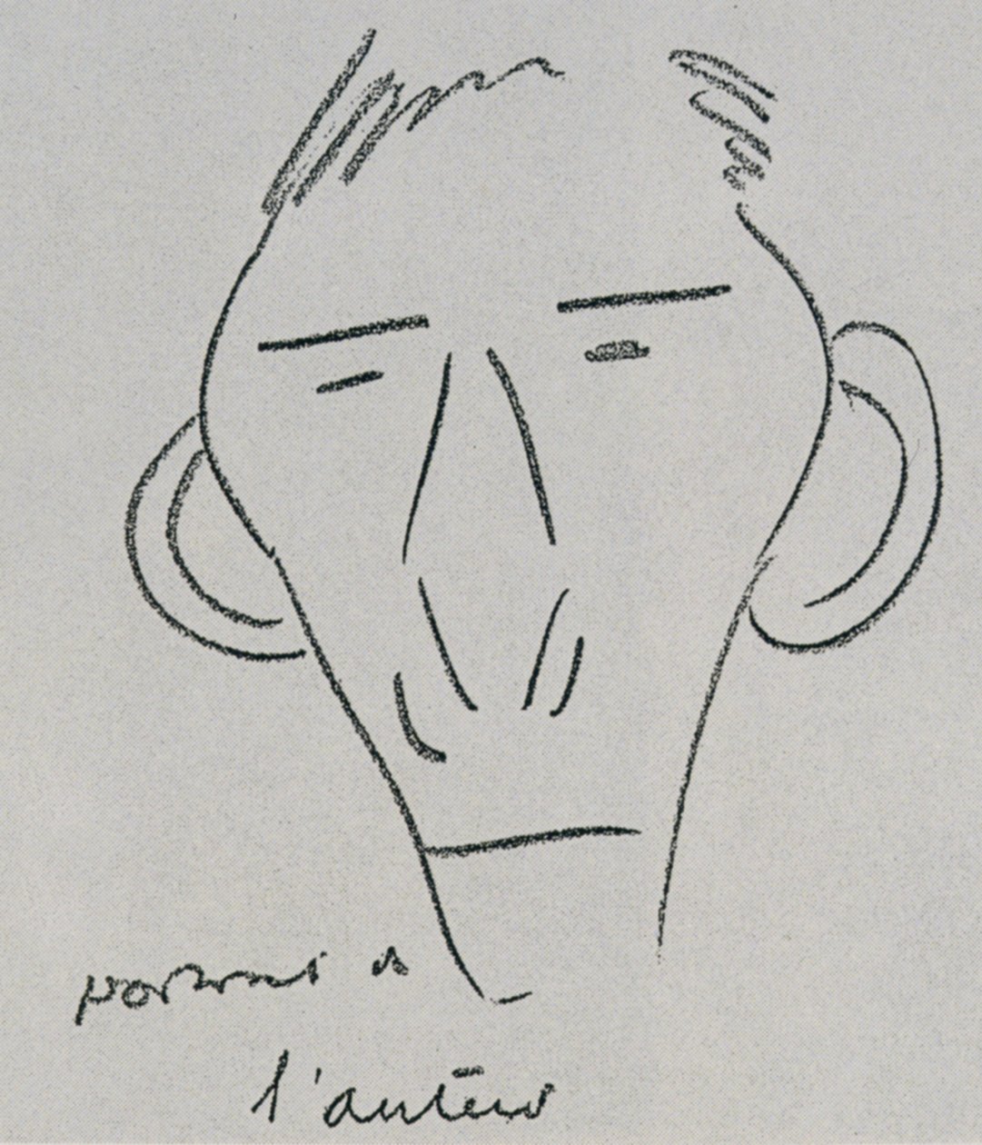 Otoportre by Félix Fénéon