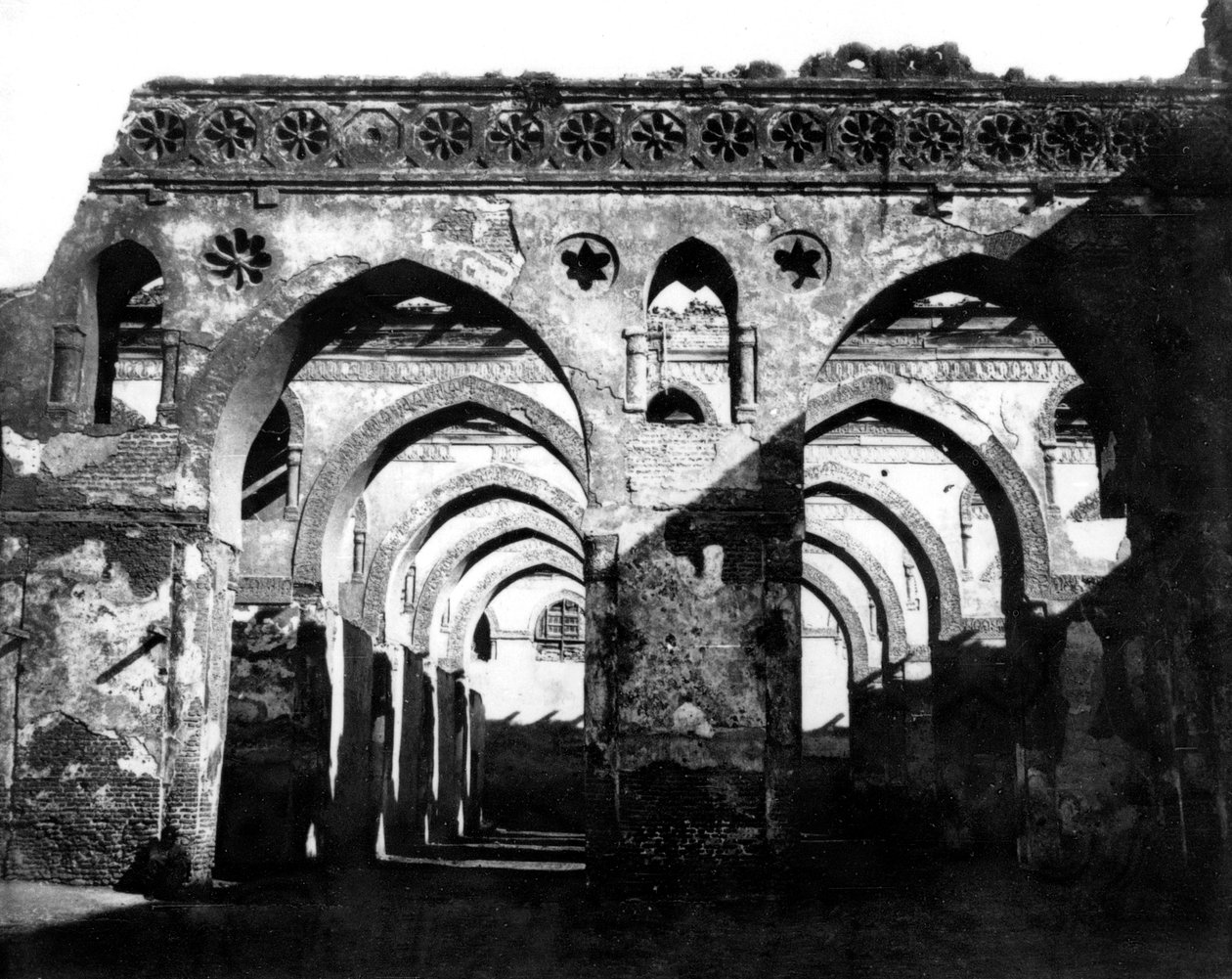 Cami harabesi, Kahire, Mısır, 1878 by Félix Bonfils