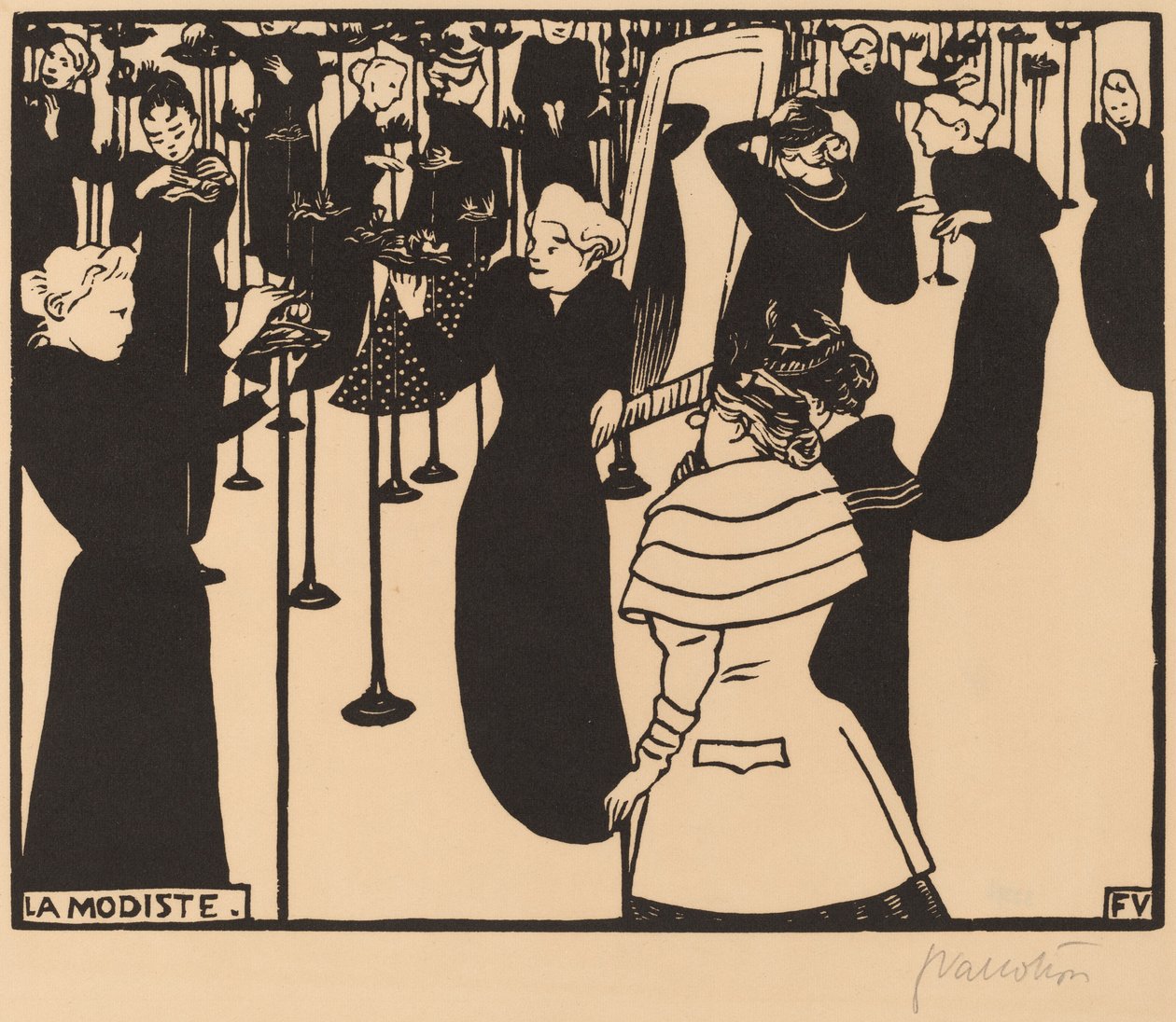değirmenci by Félix Vallotton