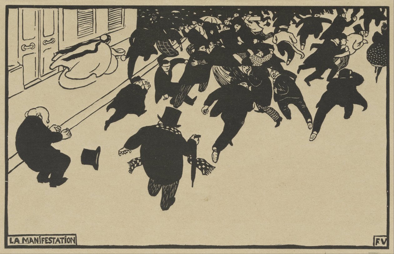 Gösteri by Félix Vallotton