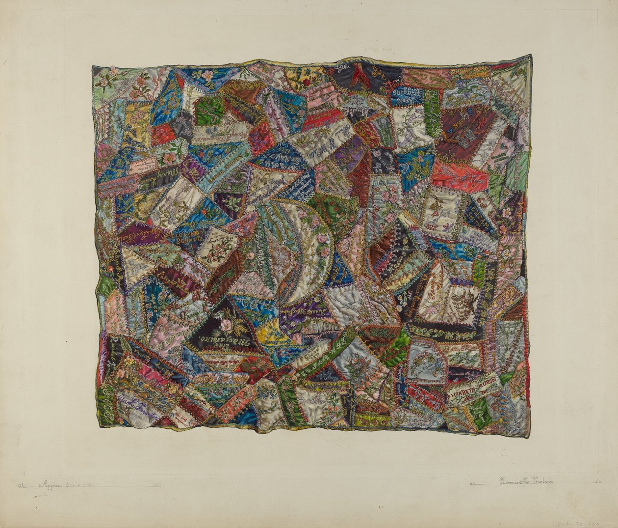 Patchwork Yorgan by Florence Truelson