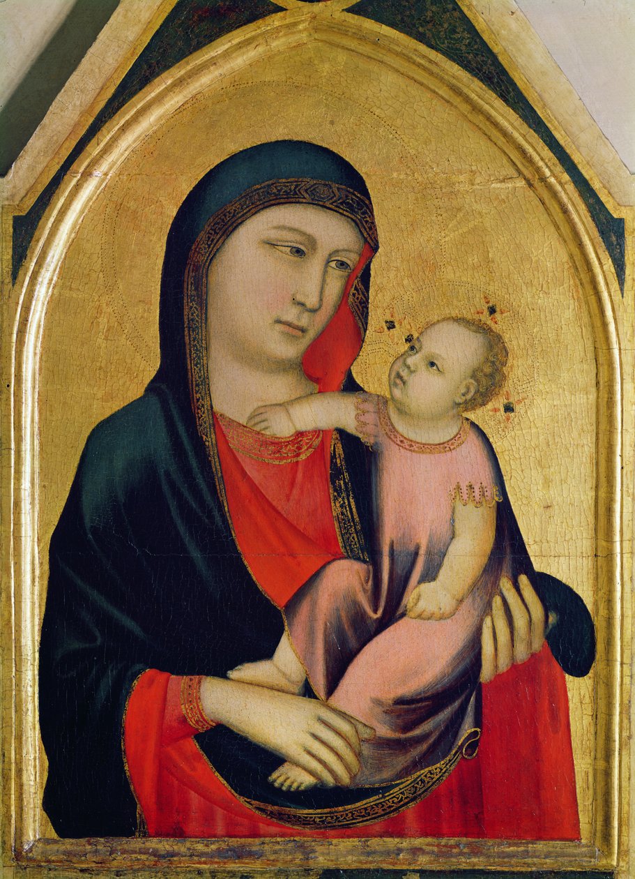 bakire ve çocuk by Florentine School