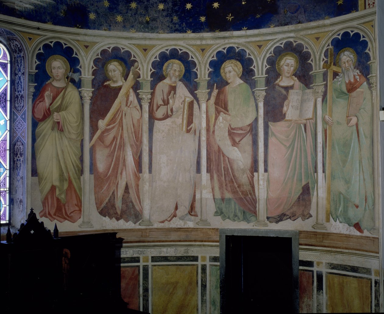 Altı Havari, c.1390 by Florentine School