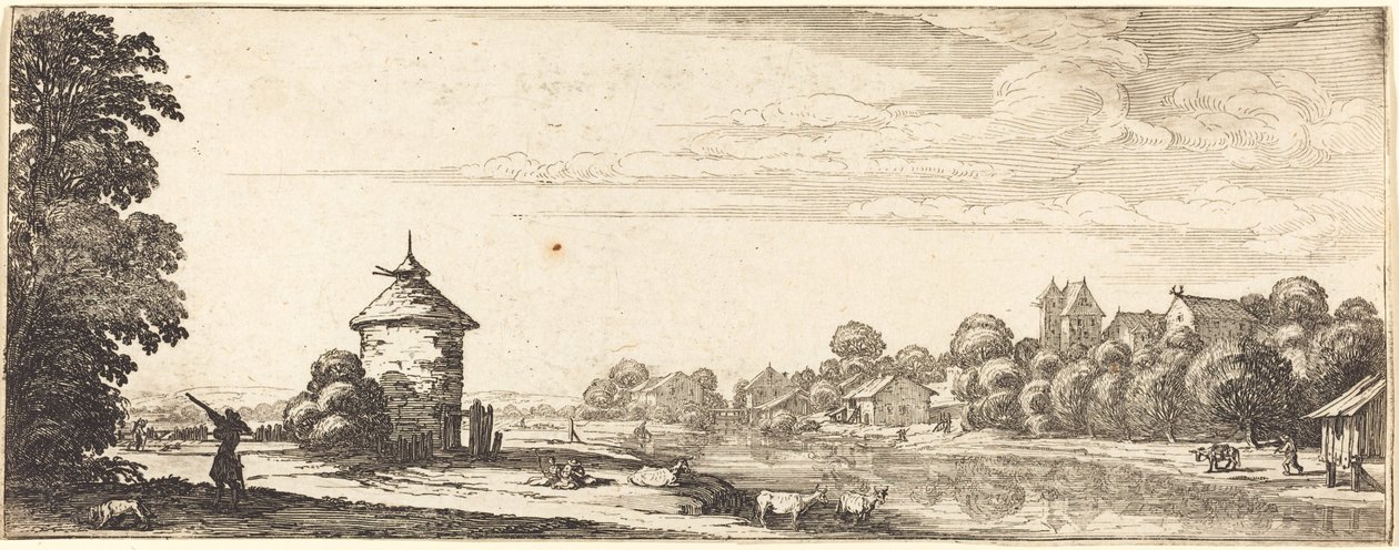 güvercin by Follower of Jacques Callot