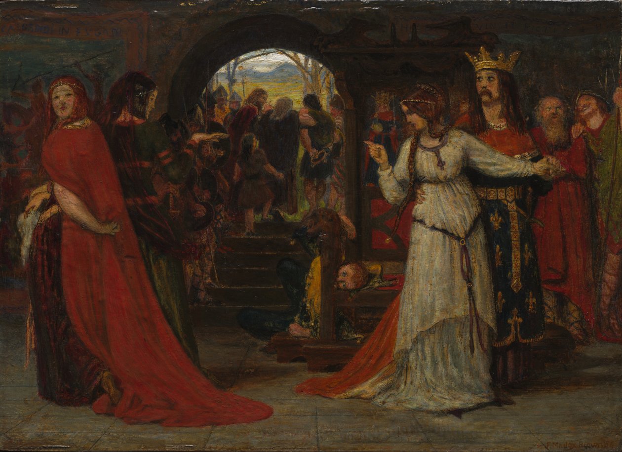 Kral Lear, c. 1860. by Ford Madox Brown