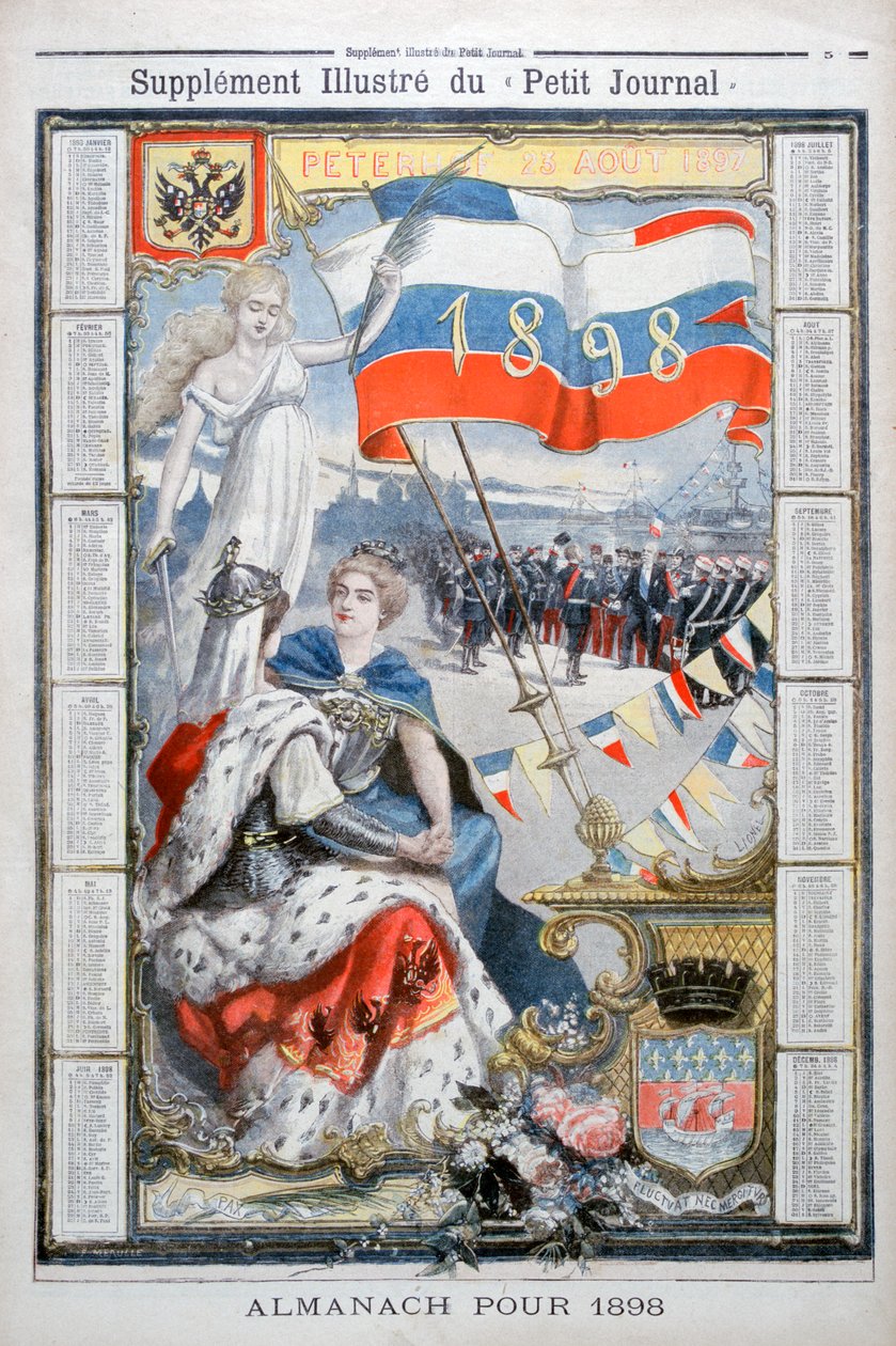 1898 takvimi. by Fortuné Méaulle