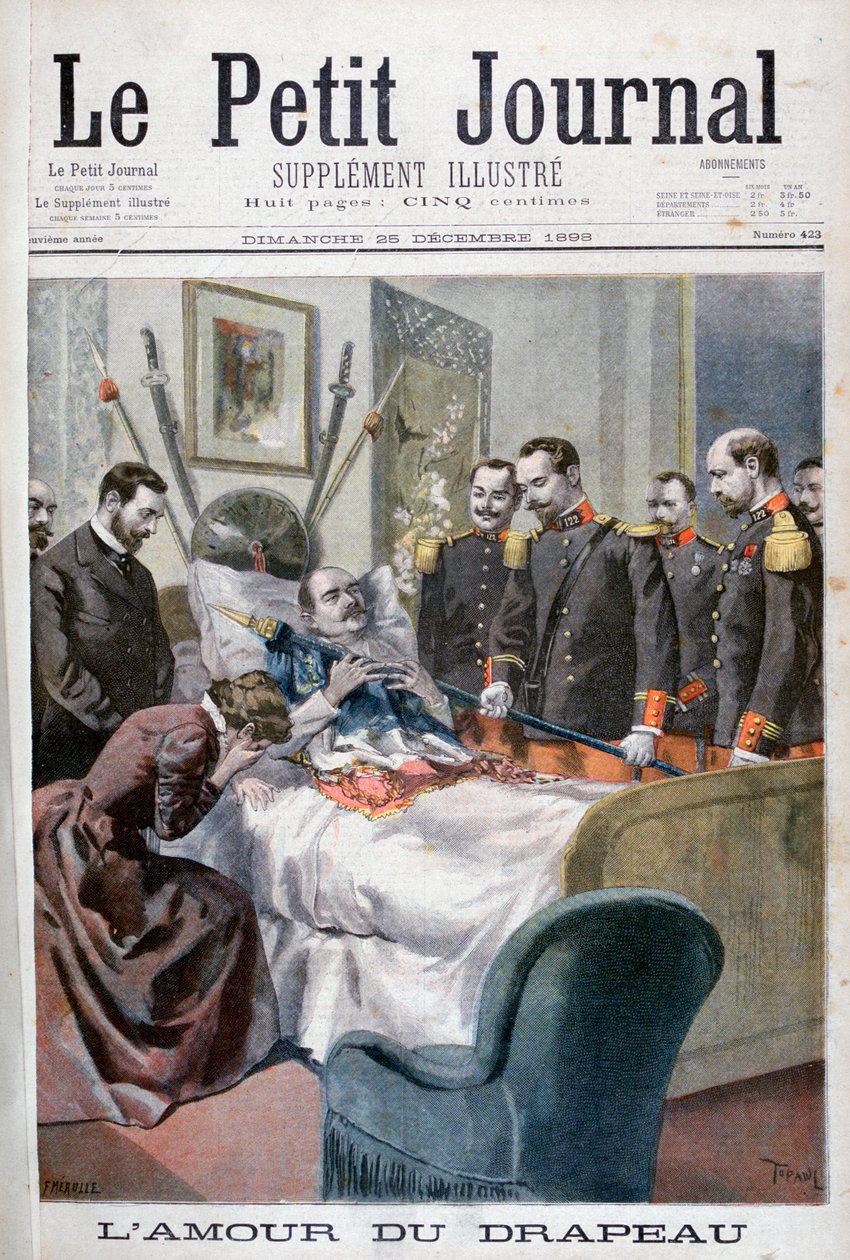 Bayrağın Aşkı, 1898. by Fortuné Méaulle
