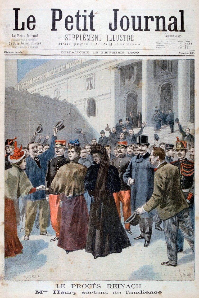 Reinach Davası, 1899 by Fortuné Méaulle