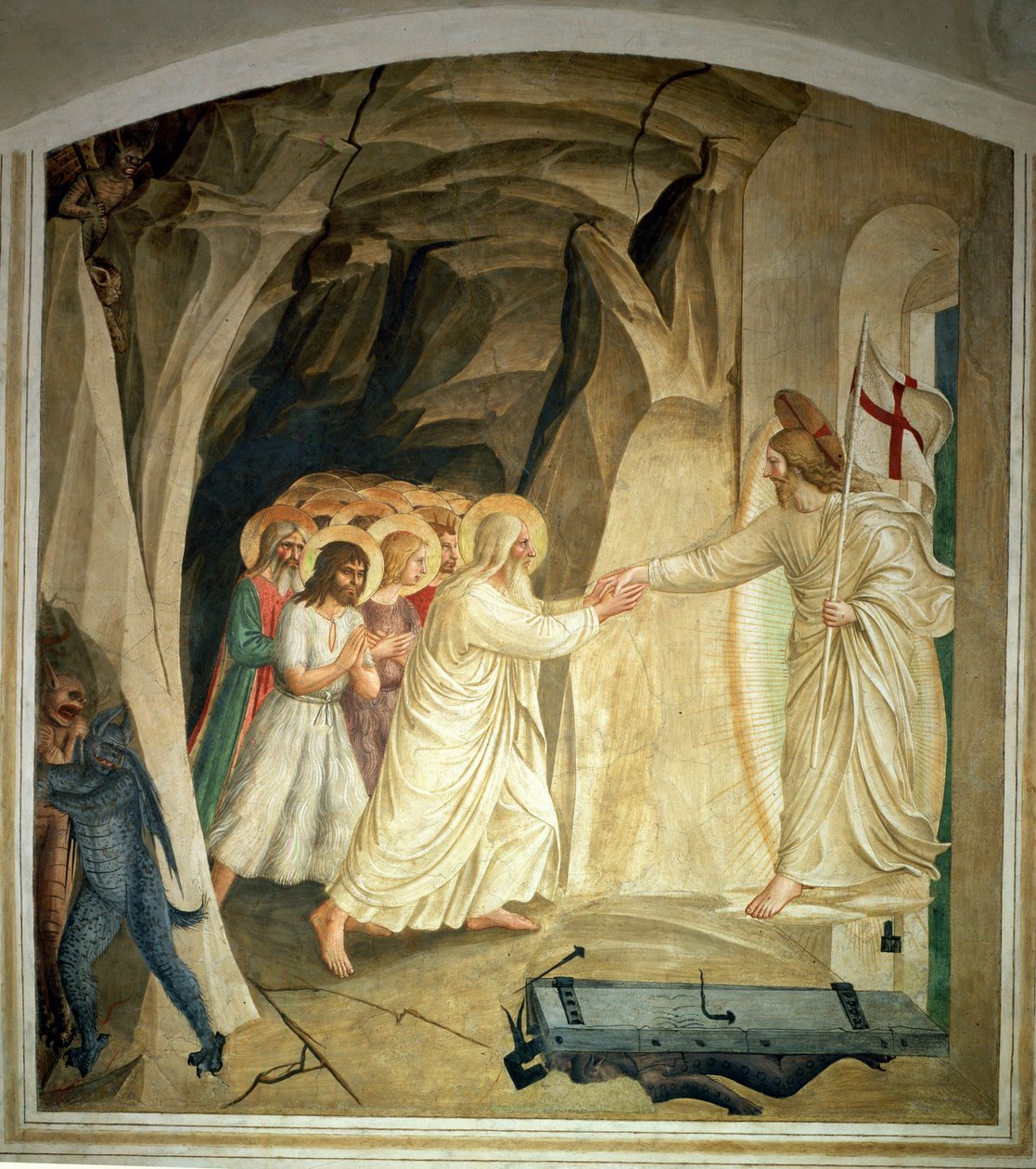 Limbo'ya İniş, 1442 by Fra Angelico