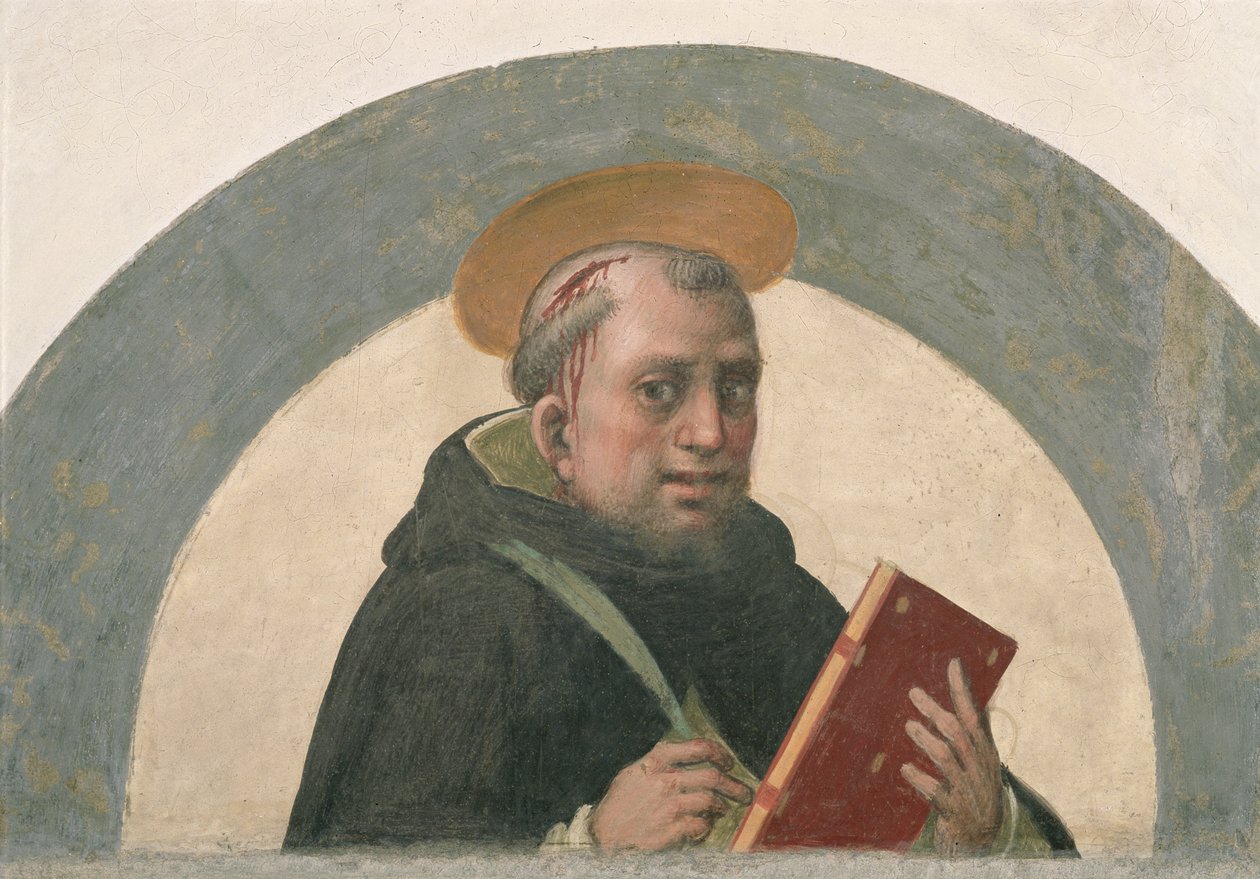 Aziz Peter Şehit (1205-52) by Fra Bartolommeo