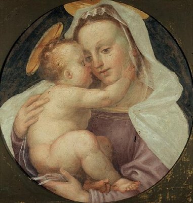 madonna ve çocuk by Fra Bartolomeo