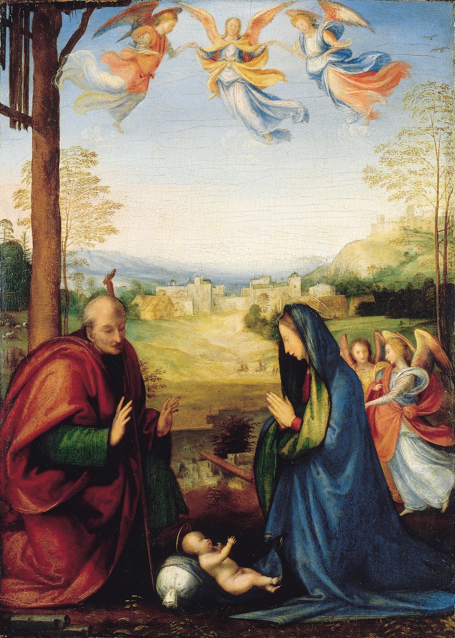 Doğuş (panelde yağ) by Fra Bartolomeo