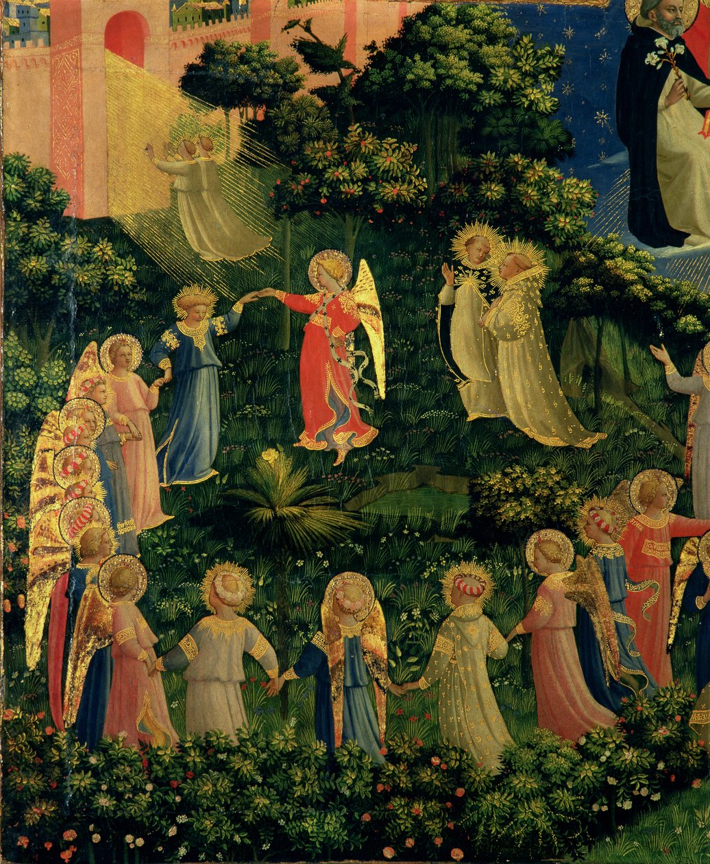 Son Yargıdan Cennetin Detayı by Fra Angelico
