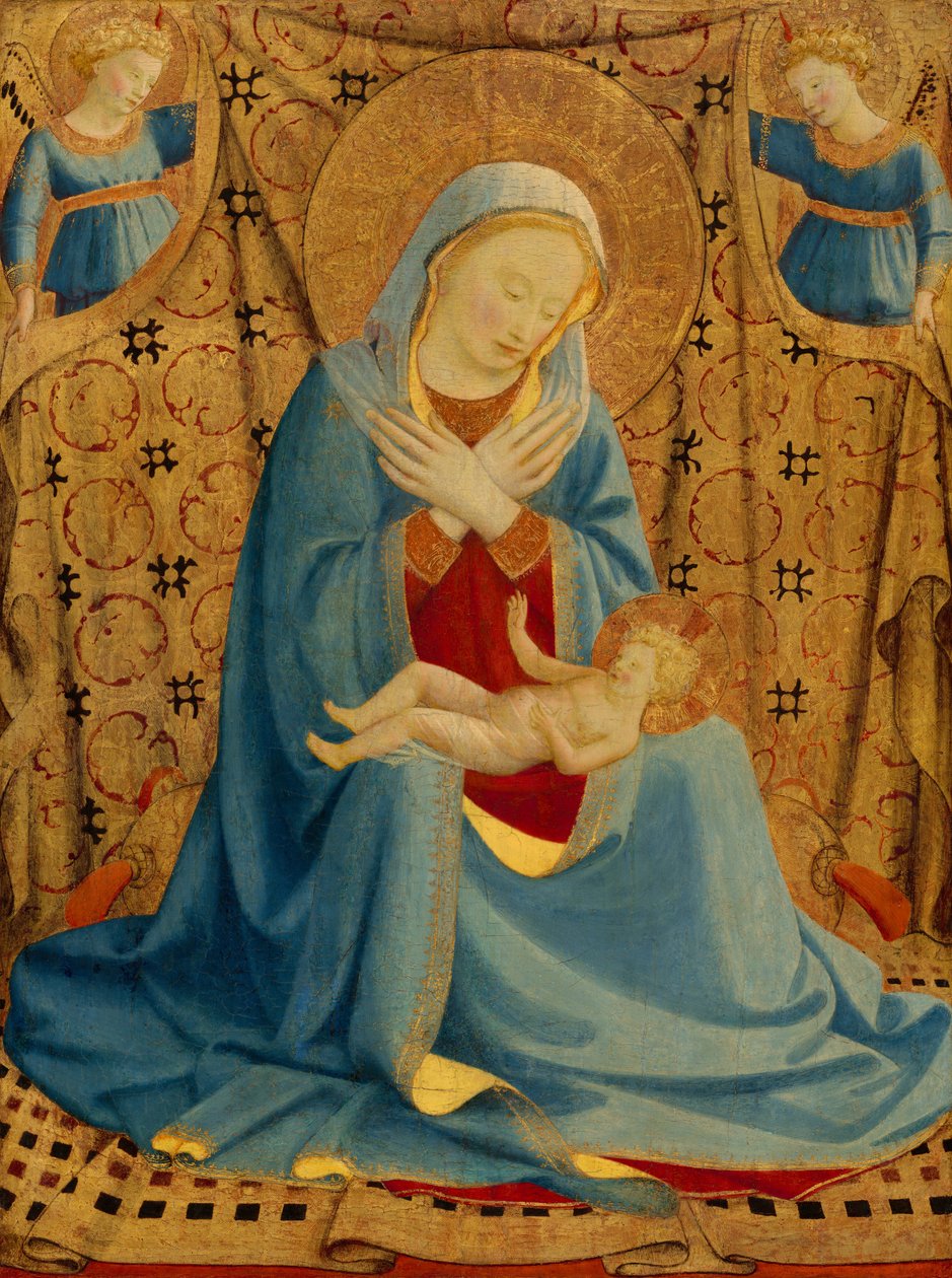 Tevazu Madonna, c. 1430. by Fra Angelico
