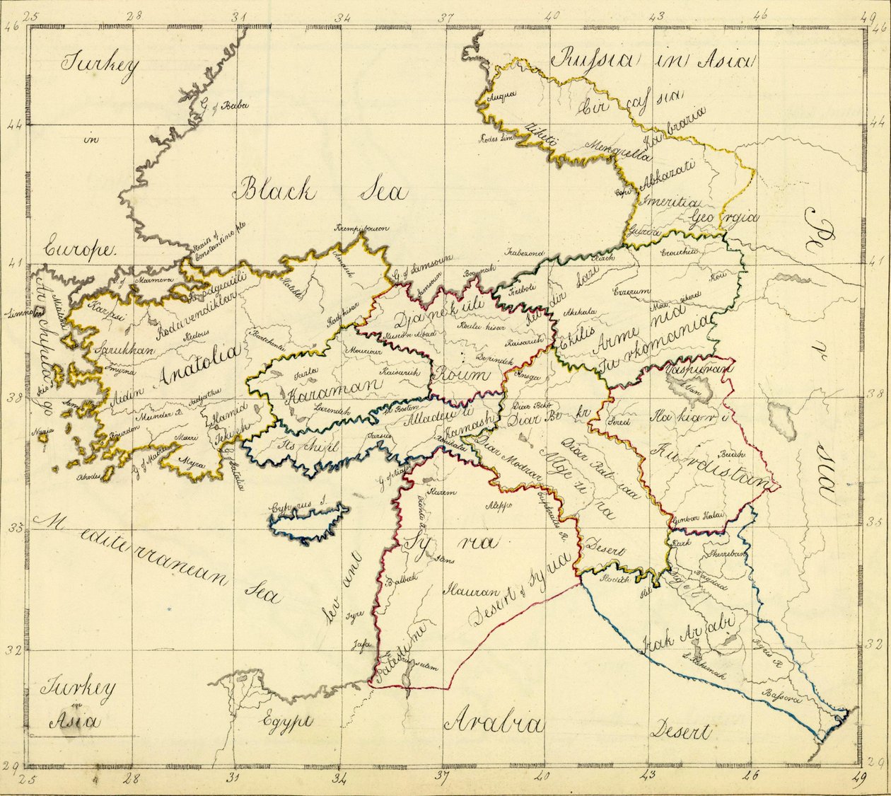 Turkey in Asia. by Frances Bowen