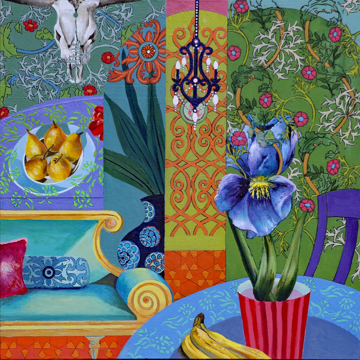 İris ve Kafatası by Frances Ferdinands