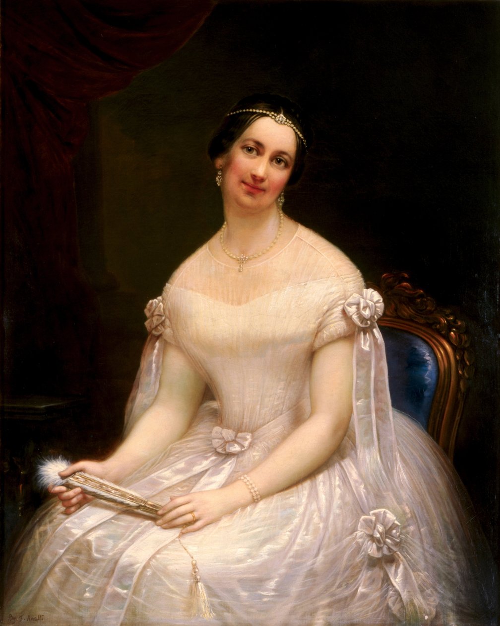 Julia Gardiner Tyler by Francesco Anelli