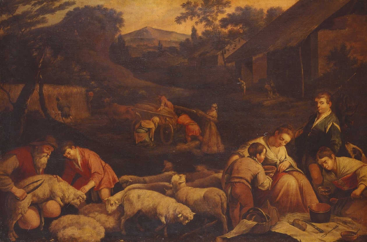 Yaz mevsimi by Francesco Bassano