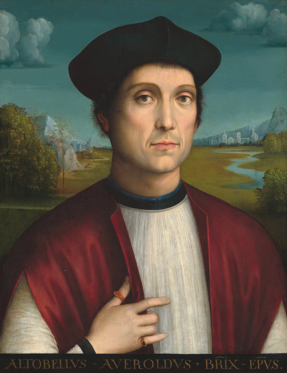 Piskopos Altobello Averoldo by Francesco Francia